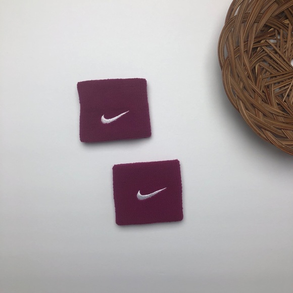 Nike Accessories - Nike Pink Wrist Sweatbands